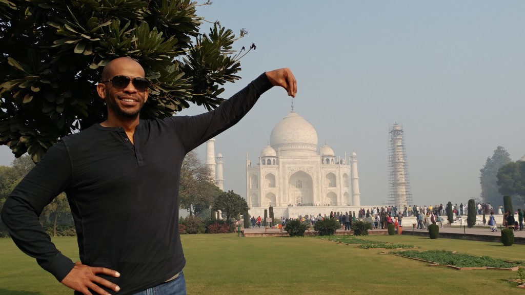 Holding the Taj